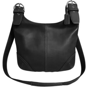 COACH Soho Slim Hippie #9549 Black Crossbody Purse Handbag